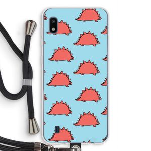 Dinosawrr: Samsung Galaxy A10 Transparant Hoesje met koord