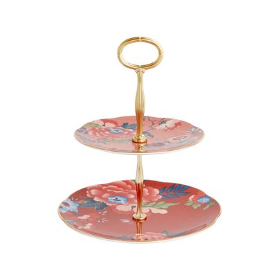 WEDGWOOD - Paeonia Blush - Etagere 2-laags