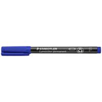 Staedtler Lumocolor permanent F DRY SAFE 318-3 Permanent marker Blauw Watervast: Ja - thumbnail