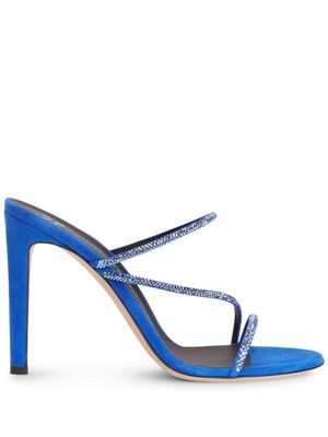 Giuseppe Zanotti sandales Julianne 105 mm - Bleu