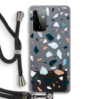 Terrazzo N°13: Samsung Galaxy A72 5G Transparant Hoesje met koord