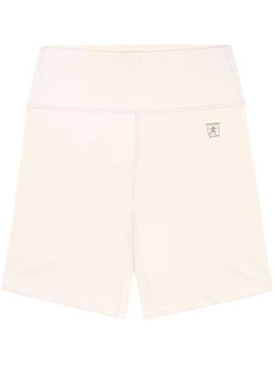 Sporty & Rich short de sport à taille imprimée - Tons neutres