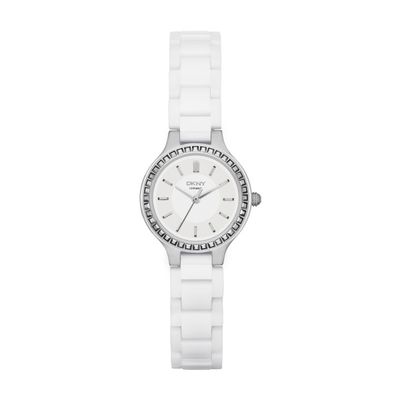 Horlogeband DKNY NY2249 Keramiek Wit