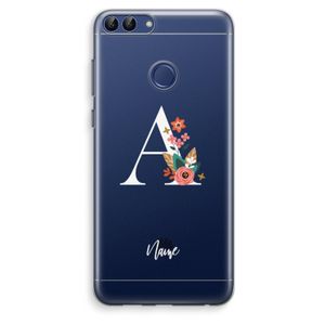 Pink Bouquet: Huawei P Smart (2018) Transparant Hoesje