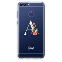 Pink Bouquet: Huawei P Smart (2018) Transparant Hoesje