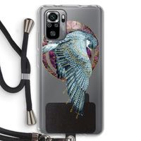 Golden Falcon: Xiaomi Redmi Note 10S Transparant Hoesje met koord
