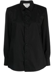 BETTTER chemise en coton mélangé à détails de découpes - Noir