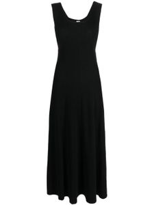 By Malene Birger robe longue à encolure arrondie - Noir