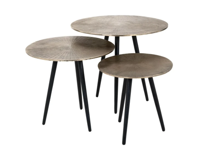 Salontafel Vittorio set van 3