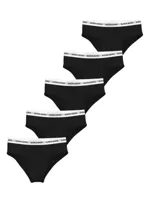 5-pack dames high waist slips - Classic Brief - Taille Dames onderbroeken