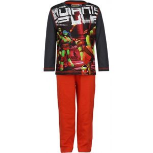 Turtles pyjama rood 128  -