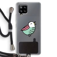 Birdy: Samsung Galaxy A42 5G Transparant Hoesje met koord Birdy: Samsung Galaxy A42 5G Transparant Hoesje met koord