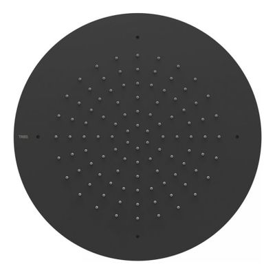 Hoofddouche Tres Exclusive | 38 cm | Rond | Zwart mat