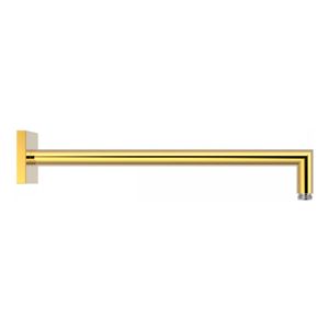 Douchearm Tres Exclusive | 40 cm | Wandmontage | Messing | Rond | 24k Goud glans