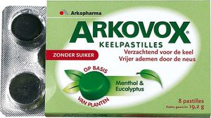 Arkovox Menthol & Eucalyptus Pastilles