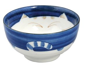 Blauwe Kom - Kawaii Cat - 16cm 800ml