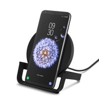 Belkin 10W Wireless Charging Stand with PSU & Micro USB Cable Oplader Zwart - thumbnail