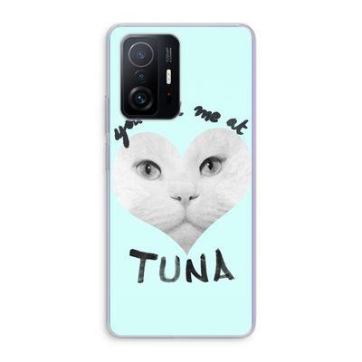 You had me at tuna: Xiaomi 11T Transparant Hoesje