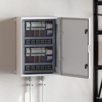 VidaXL Bedieningskast grijs 47 x 20 x 60 cm abs kunststof