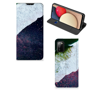 Samsung Galaxy M02s | A02s Stand Case Sea in Space