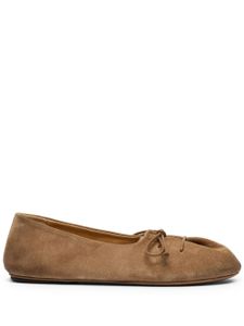 Marsèll ballerines Girella en daim - Marron