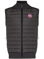 Canada Goose débardeur matelassé Hybridge à empiècement en maille - Gris