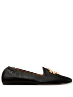 Tory Burch mocassins Eleanor en cuir - Noir