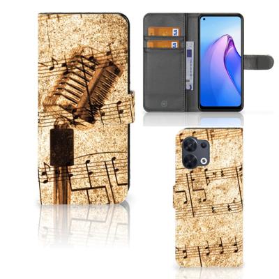 OPPO Reno8 | Telefoonhoesje met foto | Bladmuziek