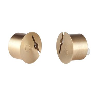 Deurstandsignalering wissel messing 21mm