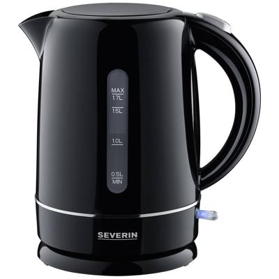 Severin 4322 Waterkoker Snoerloos, Oververhittingsbeveiliging Aantal/Volume: 1.7 l Zwart