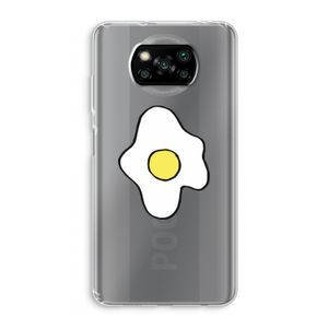 Spiegelei: Xiaomi Poco X3 Pro Transparant Hoesje