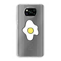 Spiegelei: Xiaomi Poco X3 Pro Transparant Hoesje