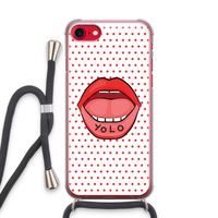 Yolo Denise: iPhone SE 2020 Transparant Hoesje met koord