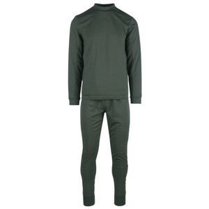 Groene thermo ondergoed set 2XL/3XL  -