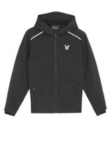 Lyle & Scott winter winterjas jongens - zwart - gewatteerd