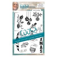 COOSA Crafts • clear stempel #17 xmas envelop