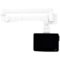 Neomounts FPMA-HAW300 Monitor-wandbeugel 1-voudig 25,4 cm (10) - 61 cm (24) Wit Zwenkbaar, Roteerbaar, Kantelbaar