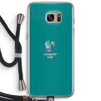 Win98: Samsung Galaxy S7 Edge Transparant Hoesje met koord