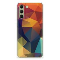 Samsung Galaxy S21FE TPU Hoesje Polygon Color