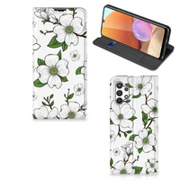 Samsung Galaxy A32 4G | A32 5G Enterprise Editie Smart Cover Dogwood Flowers