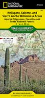 Wandelkaart 852 Hellsgate, Salome, Sierra Ancha Wilderness Areas | National Geographic