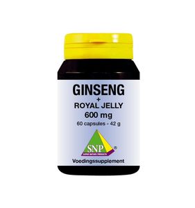 Ginseng + royal jelly 600 mg