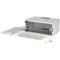 Digitus 19 network bundle, 4U cabinet and equipment, gr Grijs