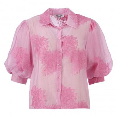 Enjoy - Roze | Dames | Blouse | Roze | M | regular | Kamst mode