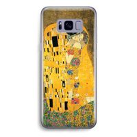 Der Kuss: Samsung Galaxy S8 Transparant Hoesje