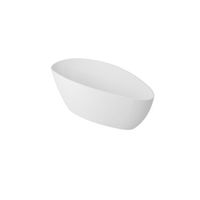 Plieger Liri vrijstaand bad mineraalsteen 170x70x62cm matwit 628103171133 Plieger Liri vrijstaand bad mineraalsteen 170x70x62cm matwit 628103171133