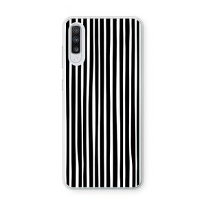 Stripes: Samsung Galaxy A70 Transparant Hoesje