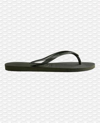 Havaianas Slim Slipper Dames Green Olive 41/42