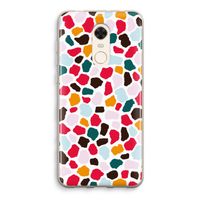 Colored Giraffe: Xiaomi Redmi 5 Transparant Hoesje