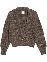 ANINE BING cardigan Dayna à col v - Marron